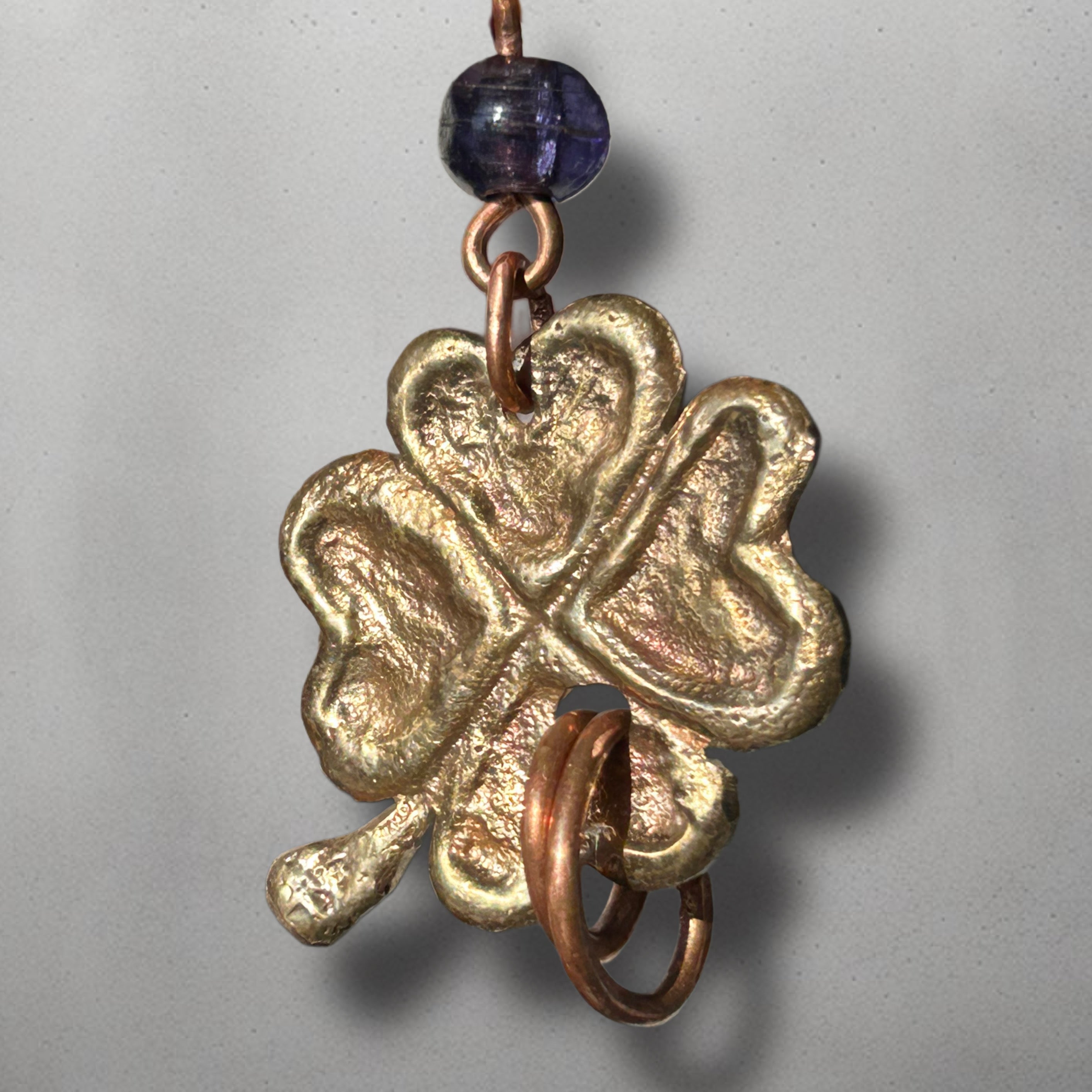 The LUCKY charm in bronze