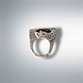 Wolf Growling Ring