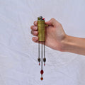 Dangling Charm Keychain Bronze Lighter Case
