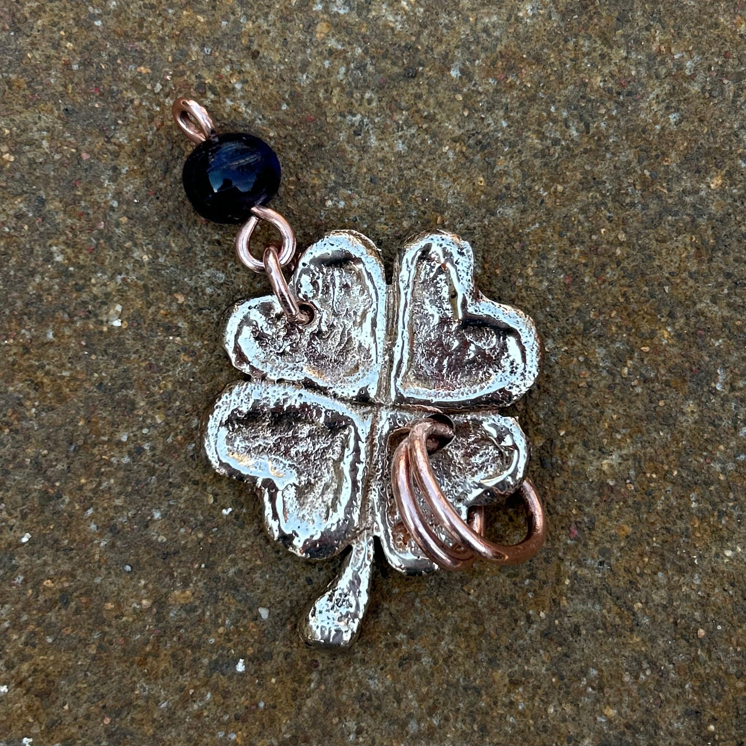 The LUCKY charm in bronze